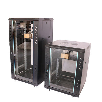 OEM 서버 19 인치 15u 24u 단일 섹션 벽 마운트 서버 방의 네트워크 캐비닛
