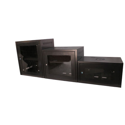 OEM 서버 인기 22u 잠금 가능한 벽에 장착 된 잠금 가능한 문과 함께 서버 캐비닛