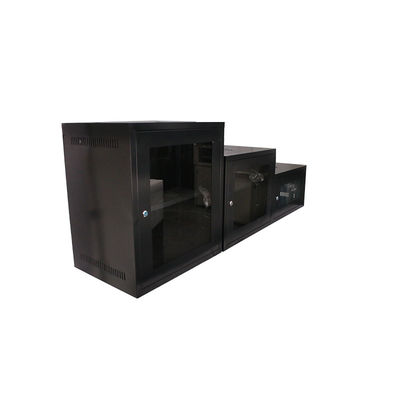 OEM 서버 인기 22u 잠금 가능한 벽에 장착 된 잠금 가능한 문과 함께 서버 캐비닛