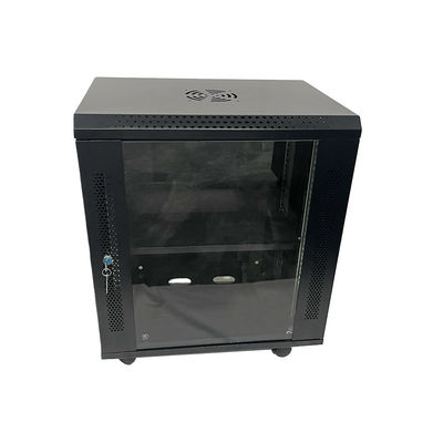 SPCC 콜드 롤 스틸 19 인치 월 마운트 DDF 네트워크 랙 12u OEM ODM