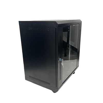 SPCC 콜드 롤 스틸 19 인치 월 마운트 DDF 네트워크 랙 12u OEM ODM