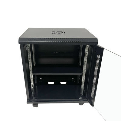 SPCC 콜드 롤 스틸 19 인치 월 마운트 DDF 네트워크 랙 12u OEM ODM