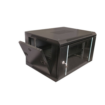 OEM 서버 19인치 GCabling 장치 통신 데이터 벽 상자 유리 문과 함께 미니 서버 랙