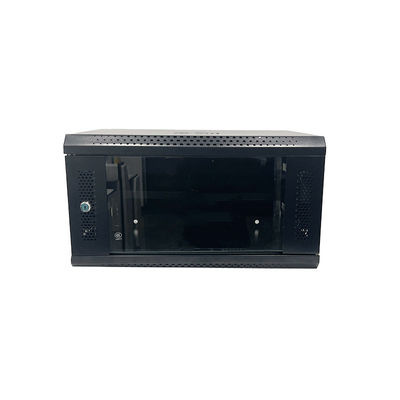 유리 문과 환기 장막과 함께 개인 Mold 4U 벽 장착 네트워크 서버 캐비닛