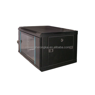 6U 랙 19 인치 벽 장착 캐비닛 네트워크 스위치 옵션 OEM 서비스와 함께 제작