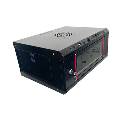 SPCC 콜드 롤 스틸 벽에 장착된 서버 랙 OEM 서버 4u 6u 9u 네트워크 캐비닛