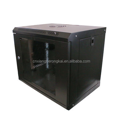 서버 룸 벽에 장착 된 데이터 서버 캐비닛 19 인치 레이크 OEM 서버를 가진 서버