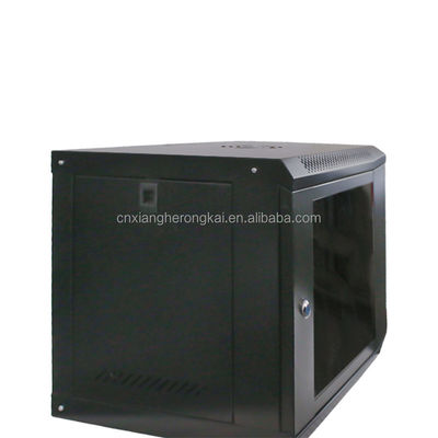 서버 룸 벽에 장착 된 데이터 서버 캐비닛 19 인치 레이크 OEM 서버를 가진 서버