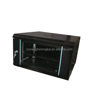 OEM 서버 용납 디자인 19 인치 단일 섹션 4U 벽 장착 네트워크 랙 캐비닛