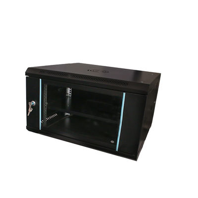 OEM 서버 용납 디자인 19 인치 단일 섹션 4U 벽 장착 네트워크 랙 캐비닛