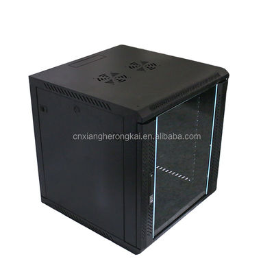 월 마운트 19 인치 블랙 네트워크 랙 캐비닛 서버 룸 표준 다른 모델
