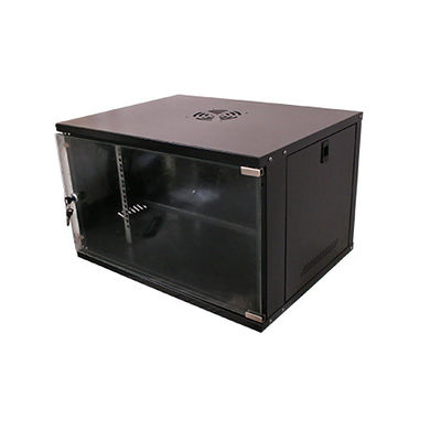 6U 벽에 장착 된 네트워크 캐비닛 서버 옵션 OEM 서비스와 두 개의 잠금 키